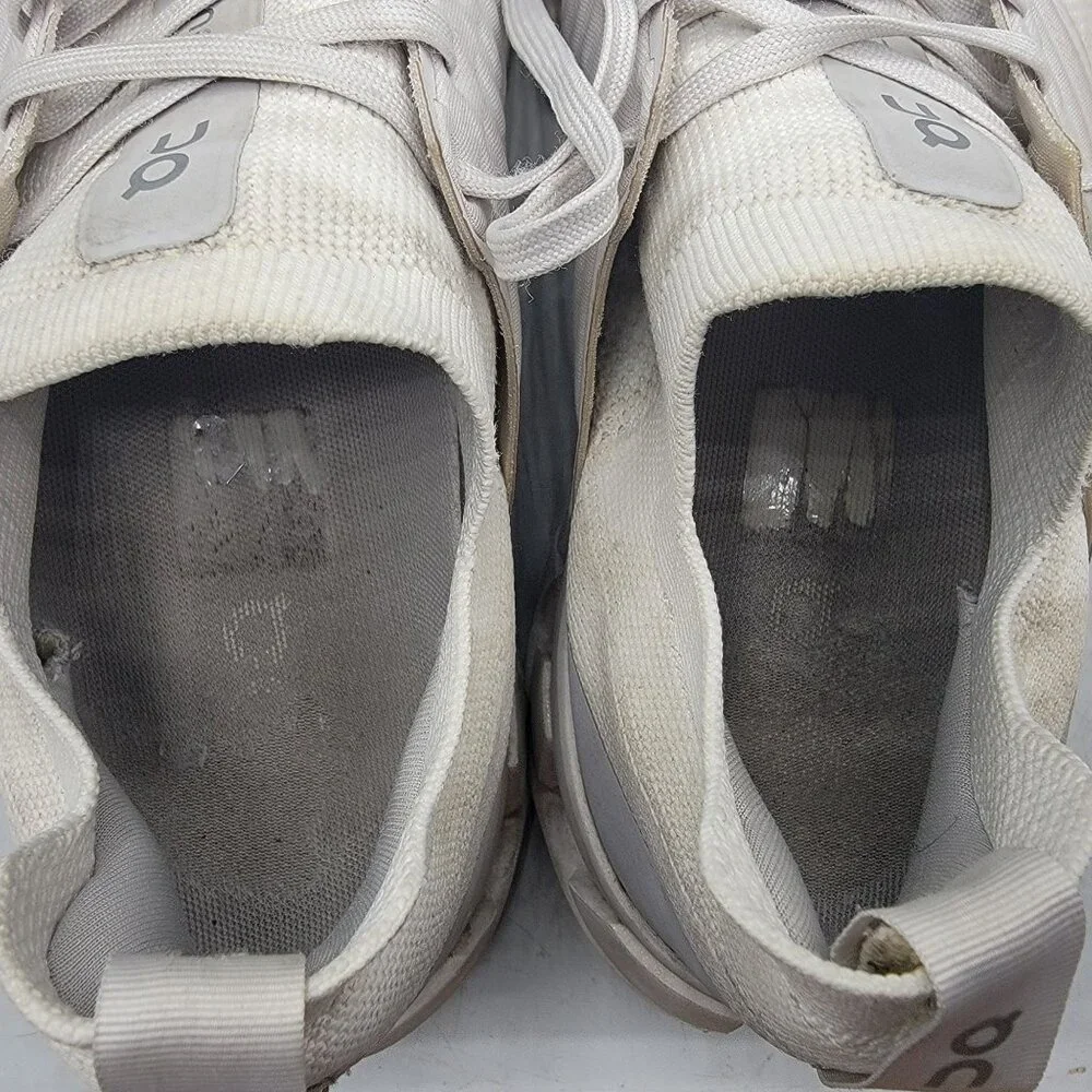 ON Cloudswift 3 Womens 10 Triple White Running Shoes Athletic Sneakers Walking